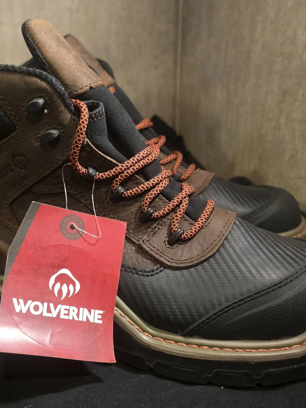 The Wolverine  Raider DuraShocks Shield Boots Mens size 9